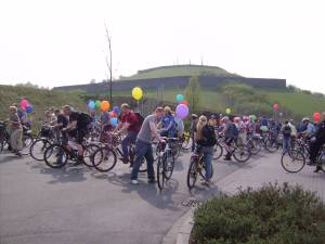 beim Zwischenstopp in Gerthe